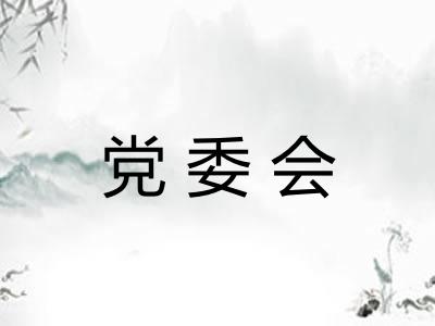 党委会