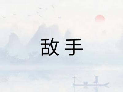 敌手