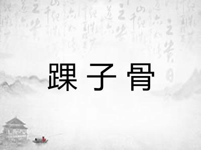 踝子骨
