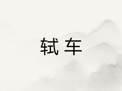 轼车
