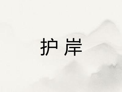 护岸