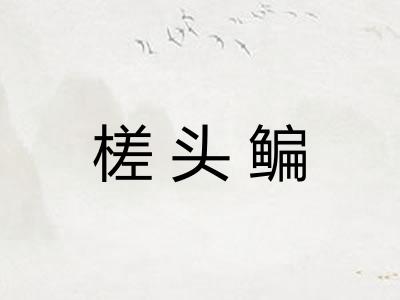 槎头鳊