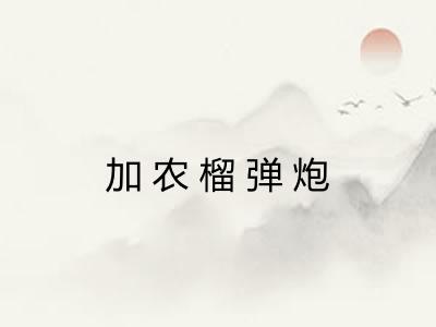 加农榴弹炮