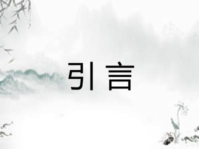 引言