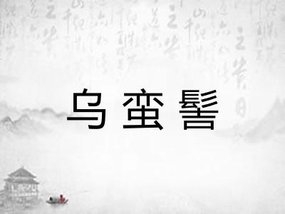 乌蛮髻