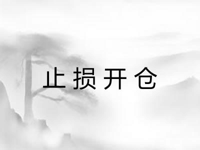 止损开仓