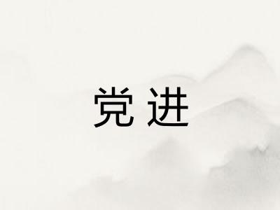 党进