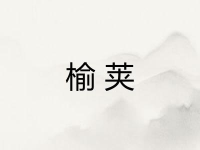榆荚
