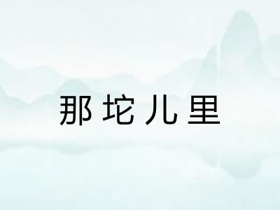 那坨儿里