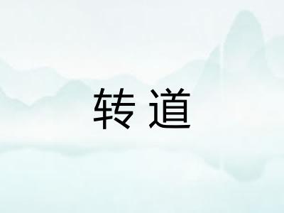 转道
