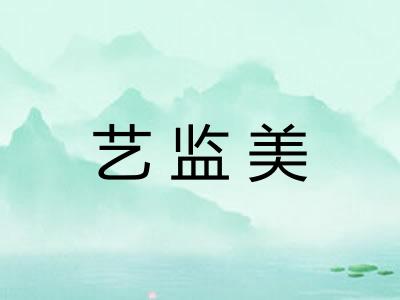 艺监美