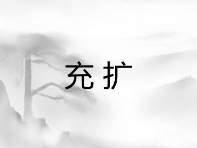 充扩