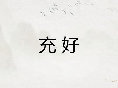 充好