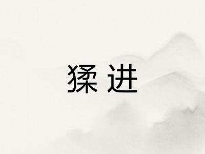 猱进