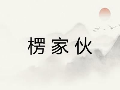 楞家伙