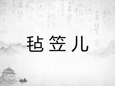 毡笠儿