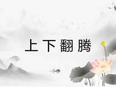 上下翻腾