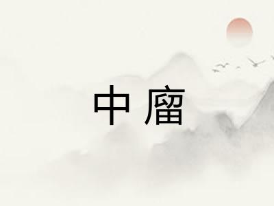 中廇