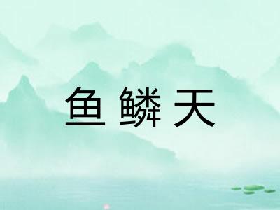 鱼鳞天