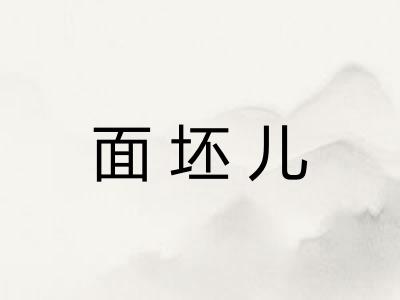 面坯儿