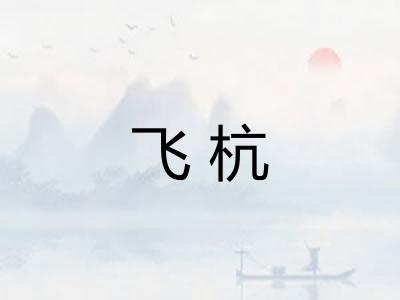 飞杭