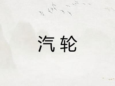 汽轮