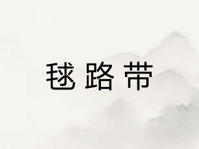 毬路带