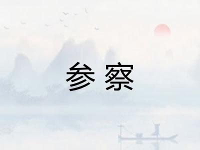 参察