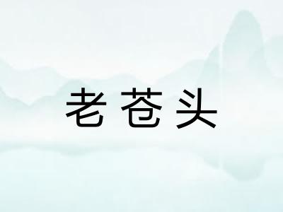 老苍头