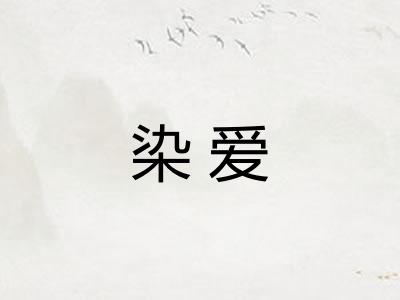 染爱