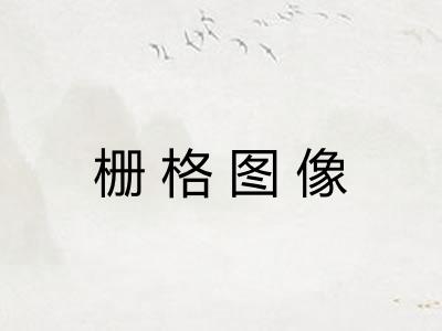 栅格图像