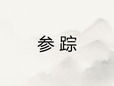 参踪