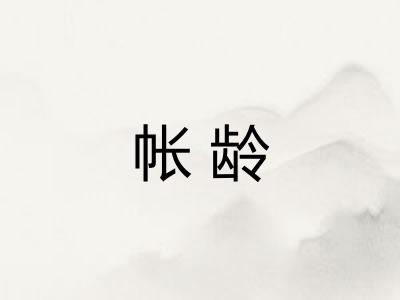 帐龄