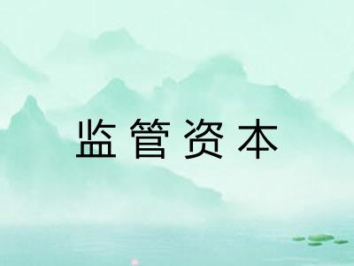 监管资本