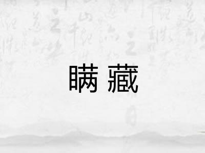瞒藏