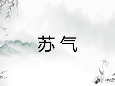 苏气