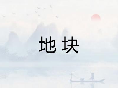 地块