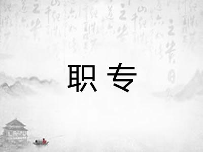 职专