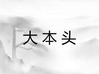 大本头