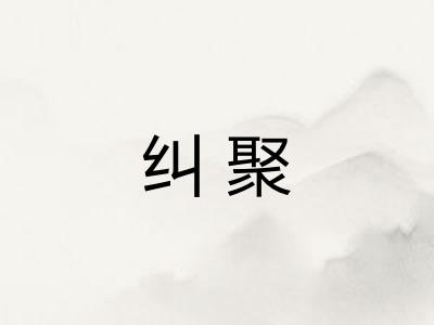 纠聚