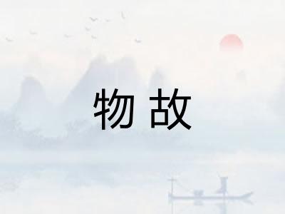 物故