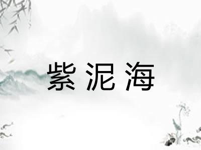 紫泥海