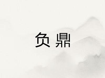 负鼎
