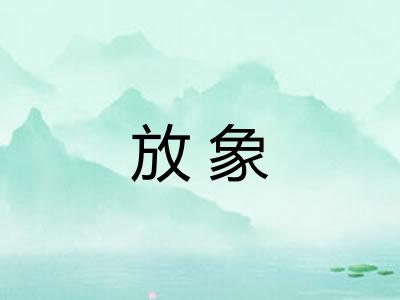 放象