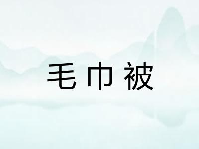 毛巾被