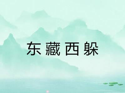 东藏西躲
