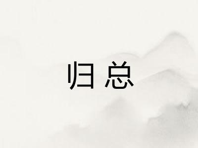 归总