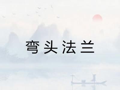 弯头法兰