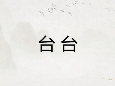 台台