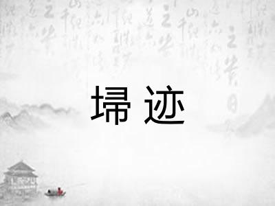 埽迹